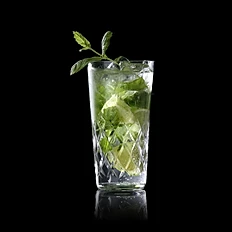 Mojito cocktail in a glass